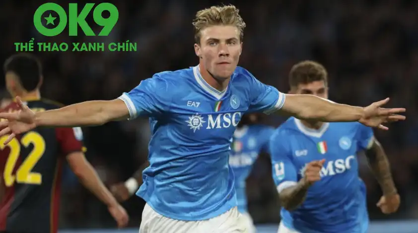 Hojlund ghi bàn quyết định ở phút 75, giúp Napoli ngược dòng thắng Genoa 2-1 Hojlund ghi bàn quyết định ở phút 75, giúp Napoli ngược dòng thắng Genoa 2-1