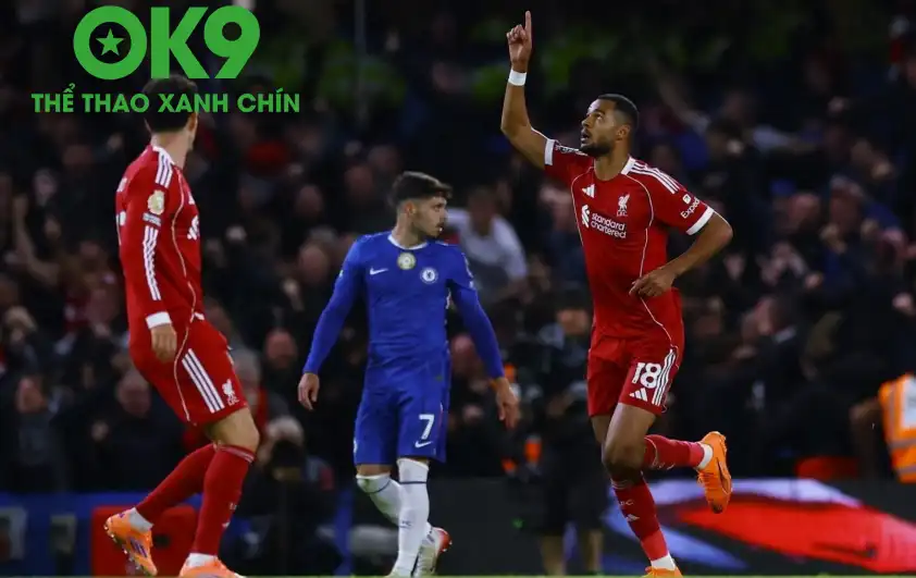 Gakpo ghi bàn thắng gỡ hoà cho Liverpool Gakpo ghi bàn thắng gỡ hoà cho Liverpool